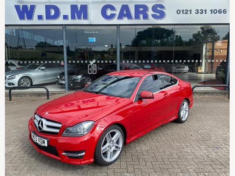 Mercedes-Benz C Class Coupe 1.6 C180 BlueEfficiency AMG Sport G-Tronic+ Euro 5 (s/s) 2dr