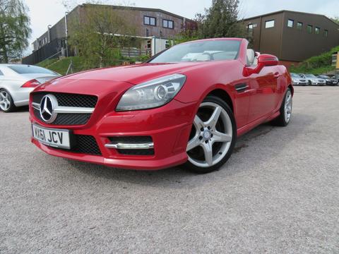 Mercedes-Benz SLK Convertible 1.8 SLK200 BlueEfficiency AMG Sport Edition 125 G-Tronic+ Euro 5 (s/s) 2dr