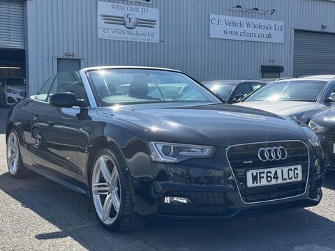 Audi A5 Cabriolet Convertible 2.0 TFSI S line Special Edition S Tronic quattro Euro 6 (s/s) 2dr