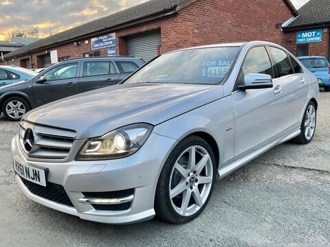 Mercedes-Benz C Class Saloon 2.1 C220 CDI BlueEfficiency Sport G-Tronic+ Euro 5 (s/s) 4dr