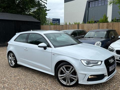 Audi A3 Hatchback 1.4 TFSI CoD S line Euro 6 (s/s) 3dr (Nav)