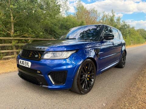 Land Rover Range Rover Sport SUV 5.0 V8 SVR Auto 4WD Euro 6 (s/s) 5dr
