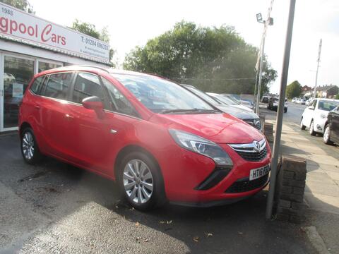 Vauxhall Zafira Tourer MPV 1.4i Turbo Design Euro 6 5dr
