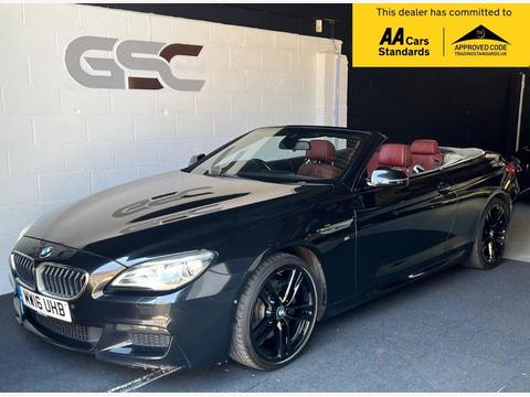 BMW 6 Series Convertible 3.0 640d M Sport Auto Euro 6 (s/s) 2dr