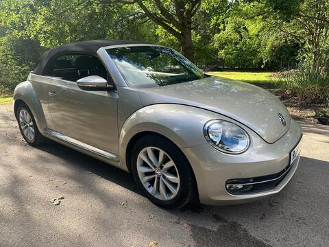 Volkswagen Beetle Convertible 1.6 TDI BlueMotion Tech Design Cabriolet DSG Euro 5 (s/s) 2dr