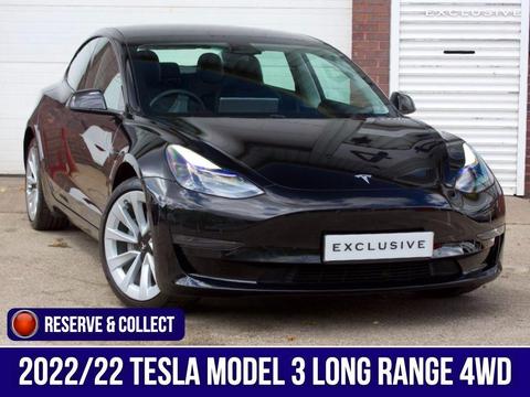Tesla Model 3 Saloon (Dual Motor) Long Range Auto 4WDE 4dr
