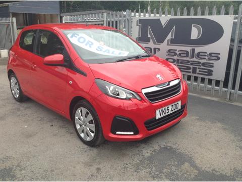 Peugeot 108 Hatchback 1.0 VTi Active Euro 5 5dr Euro 5