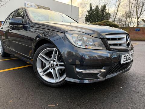 Mercedes-Benz C Class Saloon 1.6 C180 BlueEfficiency AMG Sport G-Tronic+ Euro 5 (s/s) 4dr