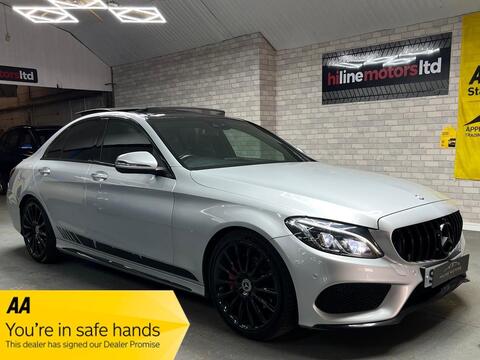 Mercedes-Benz C Class Saloon 2.1 C220d AMG Line (Premium) 7G-Tronic+ Euro 6 (s/s) 4dr