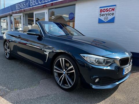 BMW 4 Series Convertible 2.0 420d SE Auto Euro 6 (s/s) 2dr