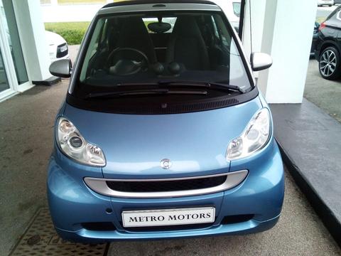 Smart fortwo Convertible 1.0 MHD Passion Cabriolet SoftTouch Euro 5 (s/s) 2dr