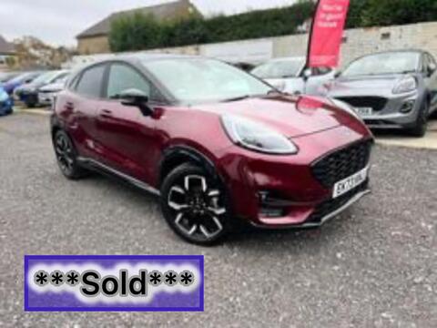 Ford Puma SUV 1.0T EcoBoost MHEV Vivid Ruby Edition DCT Euro 6 (s/s) 5dr