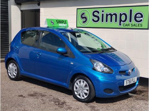 Toyota AYGO Hatchback 1.0 VVT-i Blue Euro 5 5dr