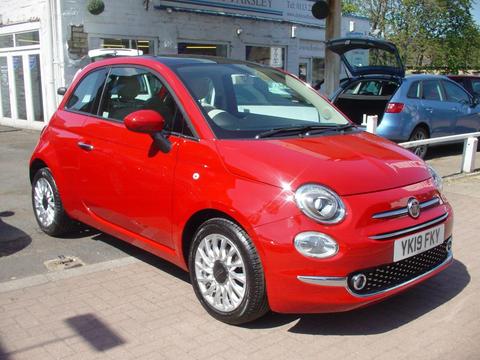 Fiat 500 Hatchback 1.2 Lounge Euro 6 (s/s) 3dr