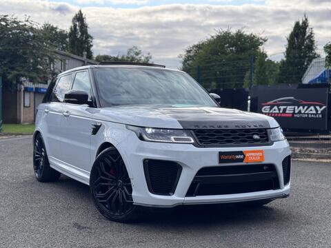 Land Rover Range Rover Sport SUV 5.0 P575 V8 SVR Carbon Edition Auto 4WD Euro 6 (s/s) 5dr