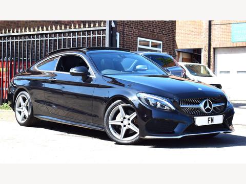 Mercedes-Benz C Class Coupe 2.1 C220d AMG Line (Premium) G-Tronic+ Euro 6 (s/s) 2dr