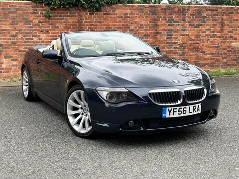 BMW 6 Series Convertible 3.0 630i Sport Auto Euro 4 2dr