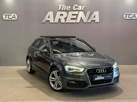 Audi A3 Hatchback 1.8 TFSI S line S Tronic quattro Euro 6 (s/s) 3dr