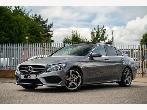 Mercedes-Benz C Class Saloon 2.1 C220d AMG Line (Premium) G-Tronic+ Euro 6 (s/s) 4dr