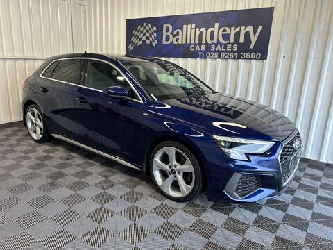 Audi A3 Hatchback 1.0 TFSI 30 S line Sportback S Tronic Euro 6 (s/s) 5dr