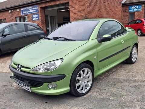 Peugeot 206 CC Convertible 2.0 16v SE 2dr