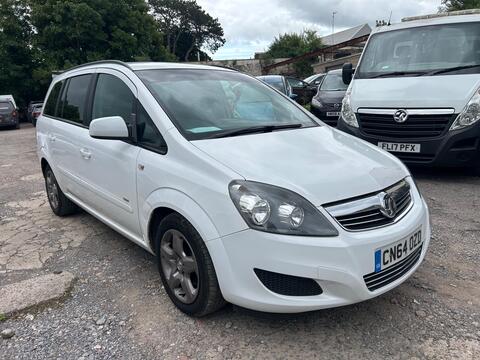 Vauxhall Zafira MPV 1.8 16V Exclusiv Euro 5 5dr