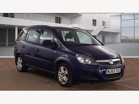 Vauxhall Zafira MPV 1.6 16V Exclusiv Euro 5 5dr