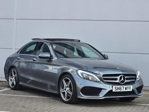 Mercedes-Benz C Class Saloon 2.1 C220d AMG Line (Premium) G-Tronic+ Euro 6 (s/s) 4dr