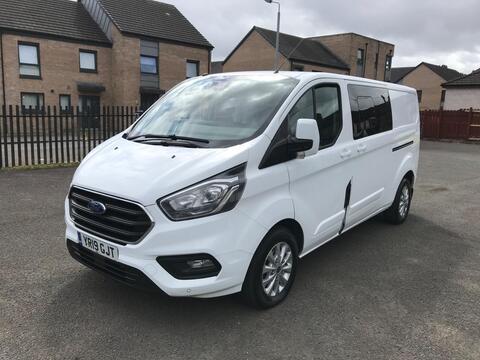 Ford Transit Custom Combi Van 2.0 320 EcoBlue Limited Crew Van L2 H1 Euro 6 5dr (6 Seat)
