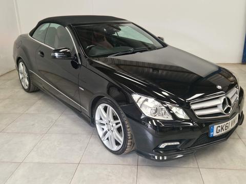 Mercedes-Benz E Class Convertible 3.0 E350 CDI V6 BlueEfficiency Sport Edition 125 Cabriolet G-Tronic Euro 5 2dr