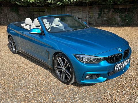BMW 4 Series Convertible 2.0 420d M Sport Auto Euro 6 (s/s) 2dr