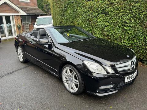 Mercedes-Benz E Class Convertible 1.8 E250 BlueEfficiency Sport Cabriolet G-Tronic+ Euro 5 (s/s) 2dr