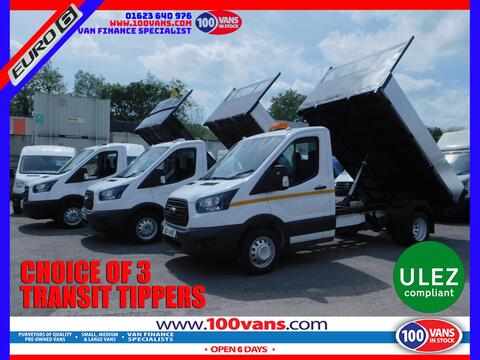 Ford Transit Tipper 2.0 350 EcoBlue 1-Way Tipper RWD L2 Euro 6 2dr (1-Stop, DRW)