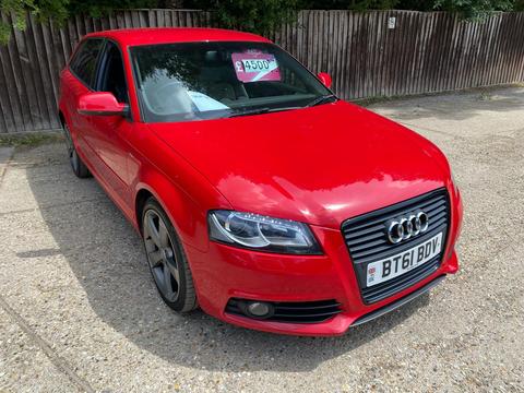 Audi A3 Hatchback 2.0 TFSI Black Edition Sportback Euro 5 5dr