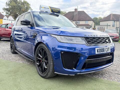 Land Rover Range Rover Sport SUV 5.0 P575 V8 SVR Auto 4WD Euro 6 (s/s) 5dr