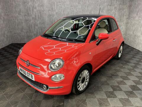 Fiat 500 Hatchback 1.2 Lounge Euro 6 (s/s) 3dr