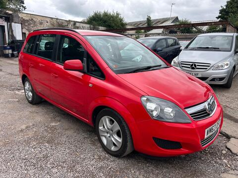 Vauxhall Zafira MPV 1.8 16V Exclusiv Euro 5 5dr