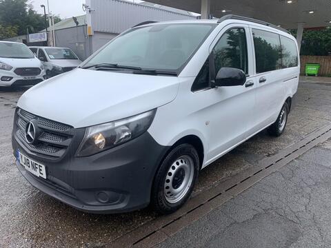 Mercedes-Benz Vito Minibus 2.1 114 CDI PRO Tourer G-Tronic RWD L2 Euro 6 (s/s) 5dr (LWB)