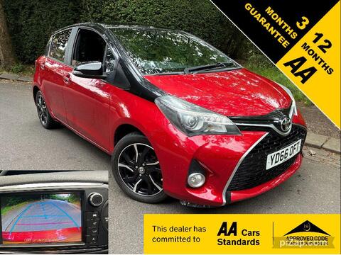 Toyota Yaris Hatchback 1.33 Dual VVT-i Design Euro 6 5dr