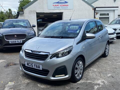 Peugeot 108 Hatchback 1.0 VTi Active Euro 5 3dr Euro 5