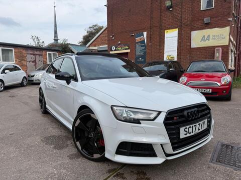 Audi S3 Hatchback 2.0 TFSI Black Edition Sportback S Tronic quattro Euro 6 (s/s) 5dr