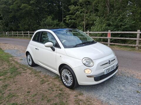 Fiat 500 Hatchback 1.2 Lounge Euro 5 (s/s) 3dr