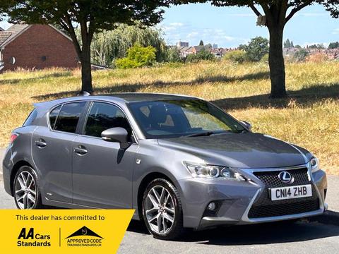 Lexus CT Hatchback 1.8 200h F Sport CVT Euro 6 (s/s) 5dr