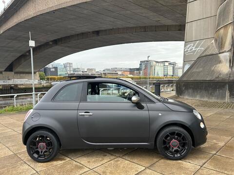 Fiat 500 Hatchback 1.4 Matt Black Euro 5 (s/s) 3dr
