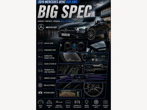 Mercedes-Benz A Class 2.0 A35 AMG (Premium Plus) SpdS DCT 4MATIC Euro 6 (s/s) 5dr