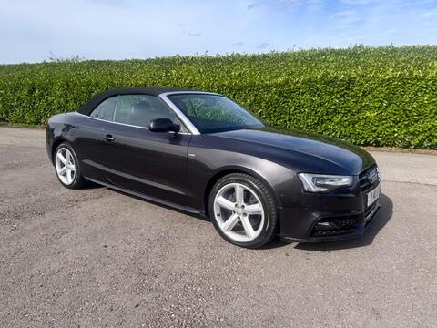 Audi A5 Cabriolet Convertible 2.0 TDI S line Multitronic Euro 5 (s/s) 2dr