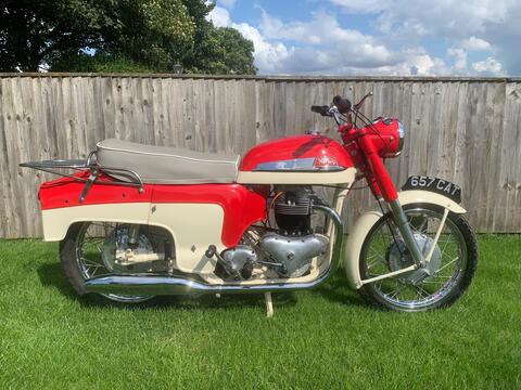 Norton Dominator Unlisted 99 Deluxe 600cc 1960