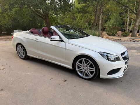 Mercedes-Benz E Class Convertible 3.0 E350d V6 BlueTEC AMG Line (Premium) Cabriolet G-Tronic+ Euro 6 (s/s) 2dr
