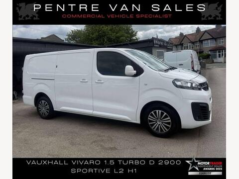 Vauxhall Vivaro Panel Van 1.5 Turbo D 2900 Sportive L2 H1 Euro 6 (s/s) 5dr