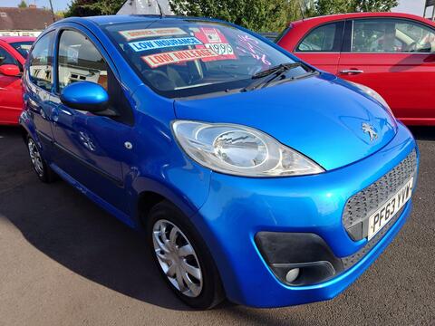 Peugeot 107 Hatchback 1.0 12V Active Euro 5 5dr